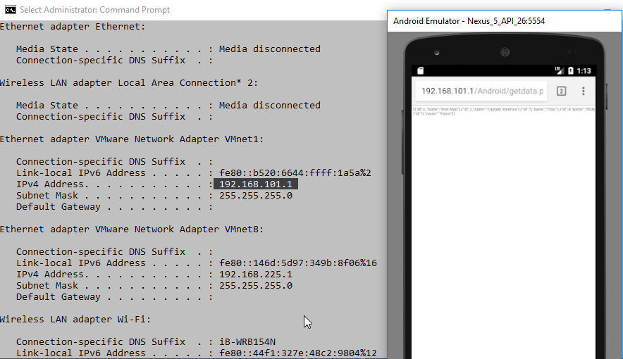 android json parsing