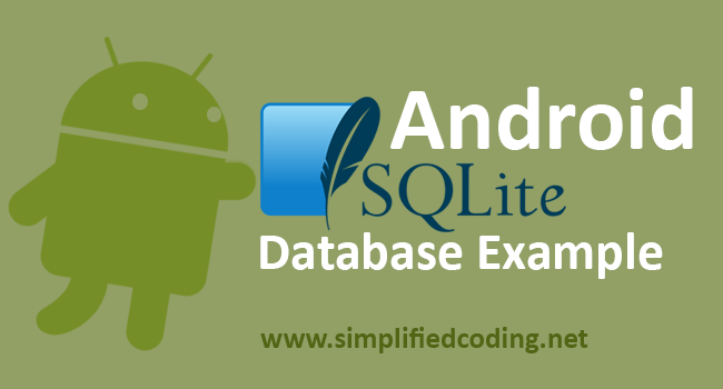 android sqlite database example