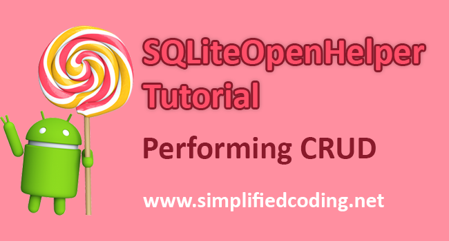 sqliteopenhelper tutorial