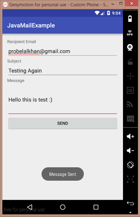 android email app