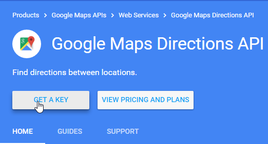 google maps direction api
