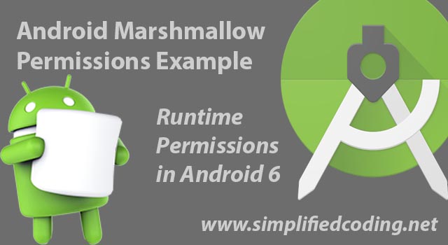 android marshmallow permissions example