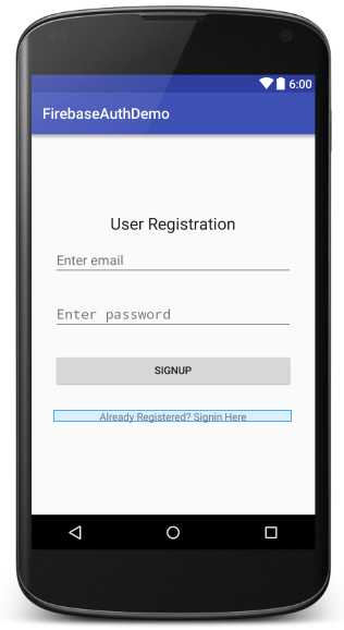 firebase user authentication tutorial