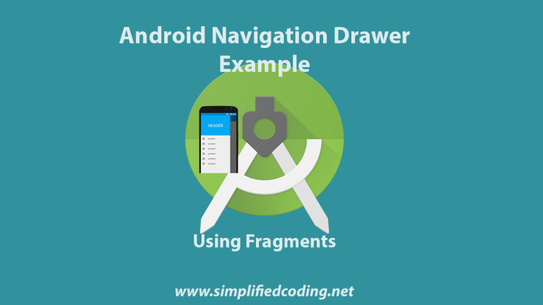 android navigation drawer example