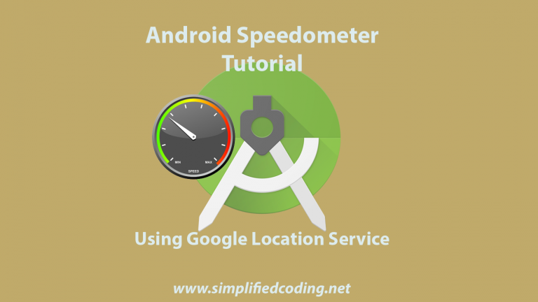 android speedometer tutorial