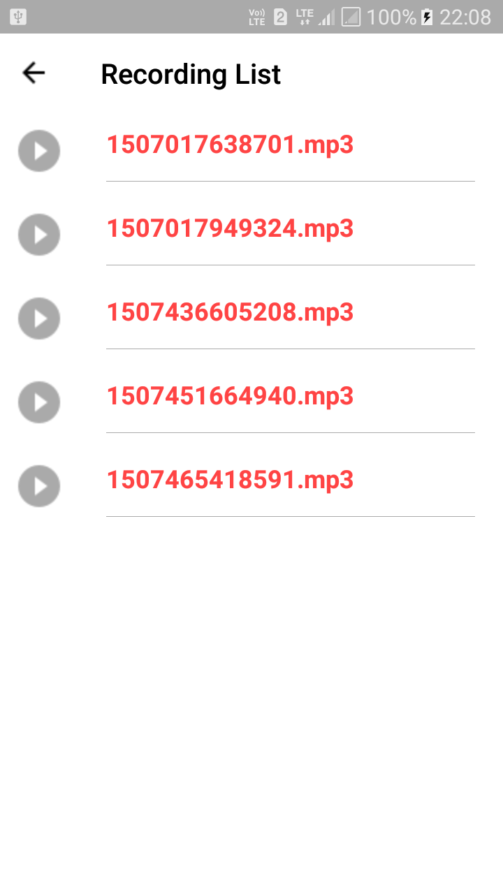 Audio Recording in Android Example