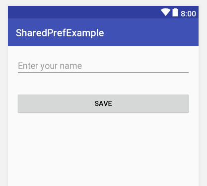 android sharedpreferences example