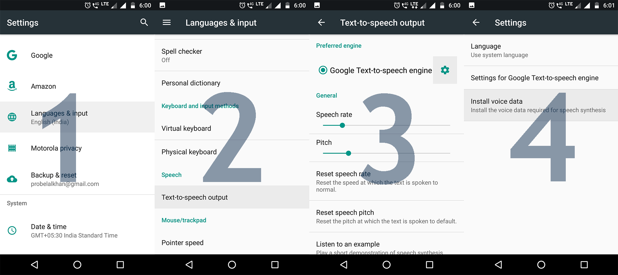 downloading voice data