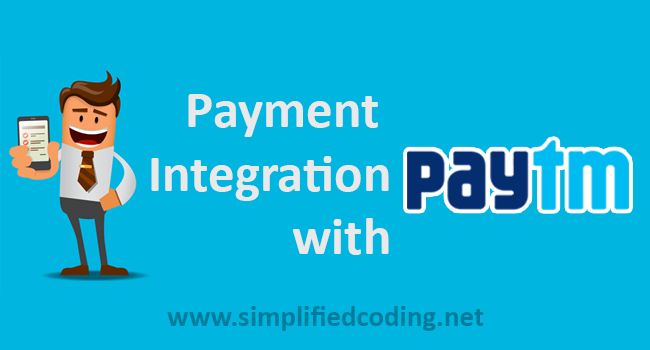 paytm integration in android example