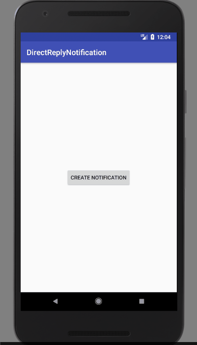 Android Direct Reply Notification