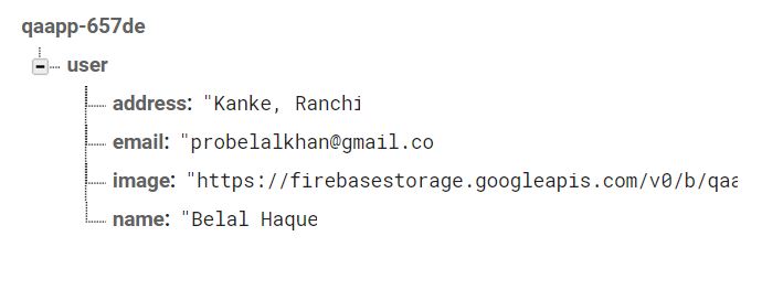 firebase realtime database