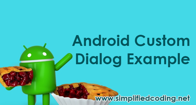 Android Custom Dialog Example