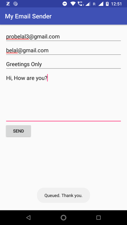 Mailgun Android Example