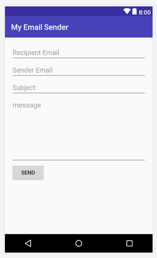 Mailgun Android Example