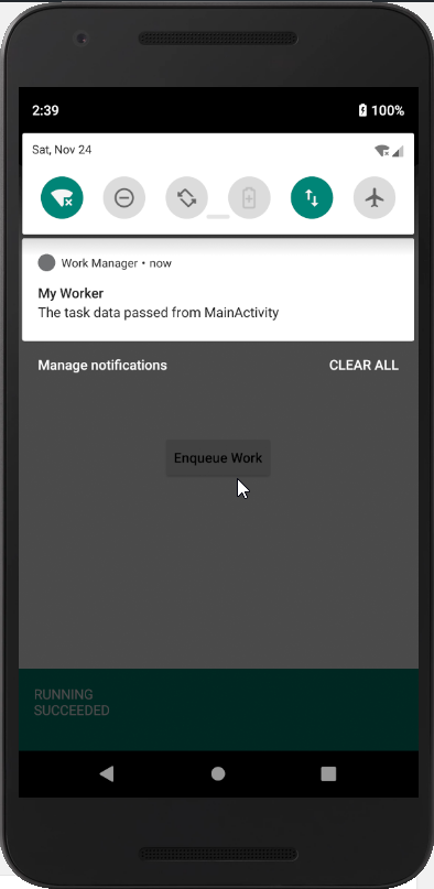 android workmanager tutorial