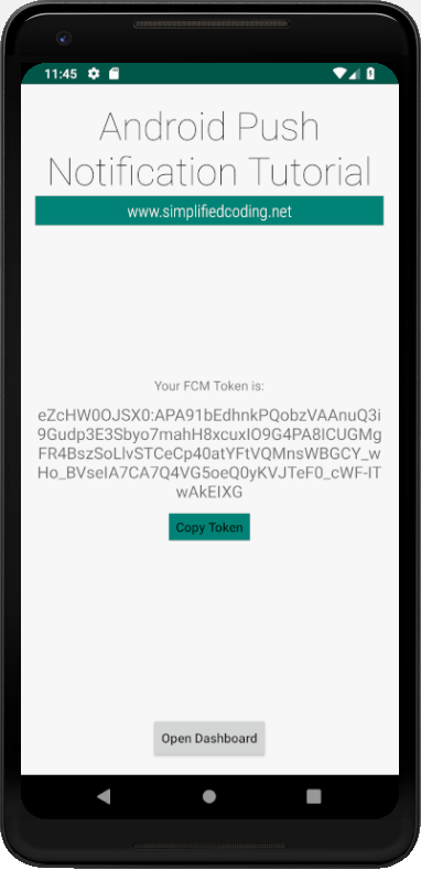 FCM Token