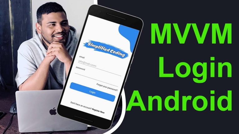 MVVM Login Example Android