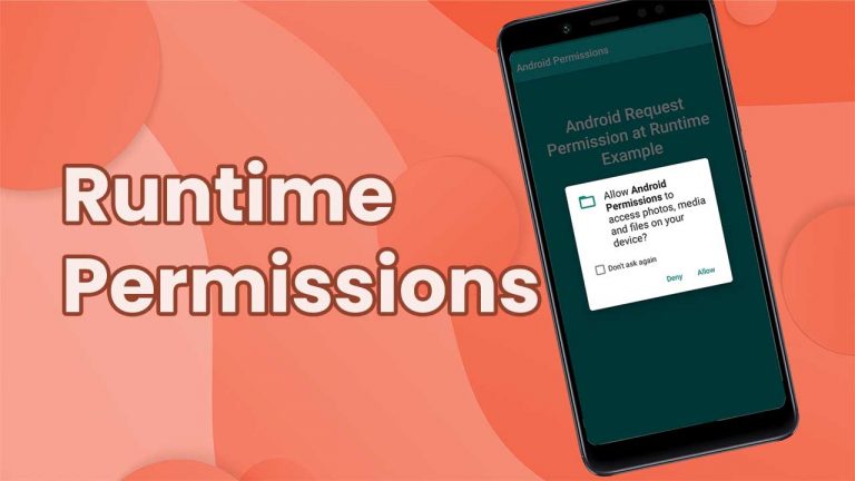 Android Request Permission at Runtime Example